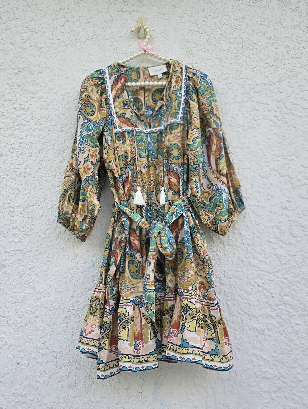 CLEOBELLA Magdalena Mini Dress In Las PalmasCLEOBELLA Magdalena Mini Dress M - Picture 4 of 10